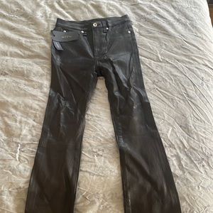 Rag& Bone leather pants